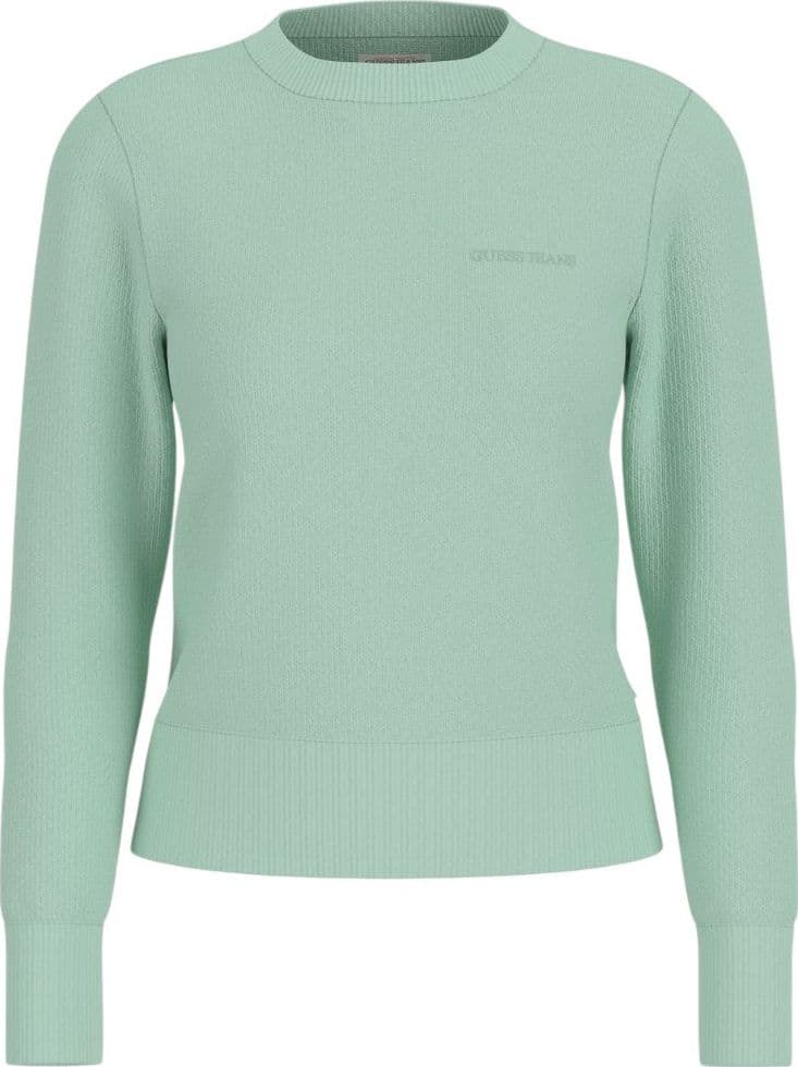Guess Jeans pullover verde mela W4BR83 Z3HO2 G8FG - 3