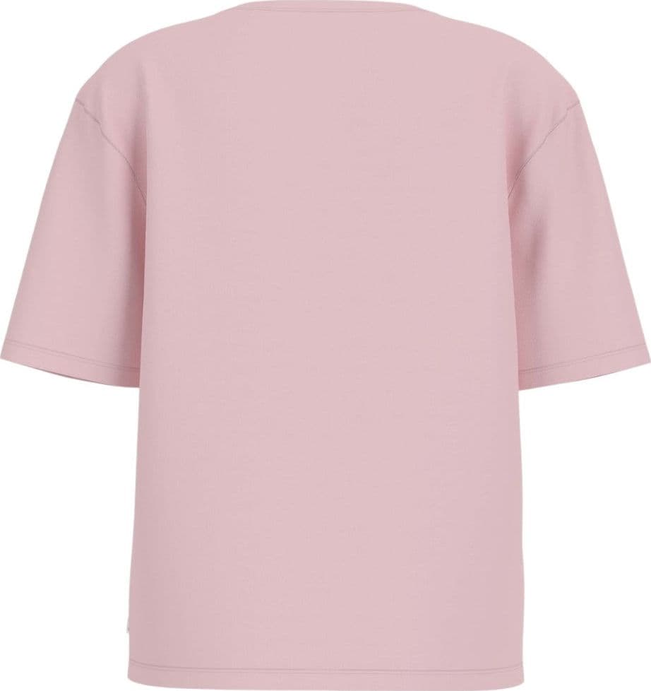 Guess Jeans t-shirt rosa con logo ricamato W5RI48 K8HM0 A61U T-shirt Guess Jeans