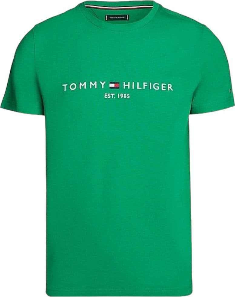 Tommy Hilfiger t-shirt verde logo ricamato MW0MW11797 - 6