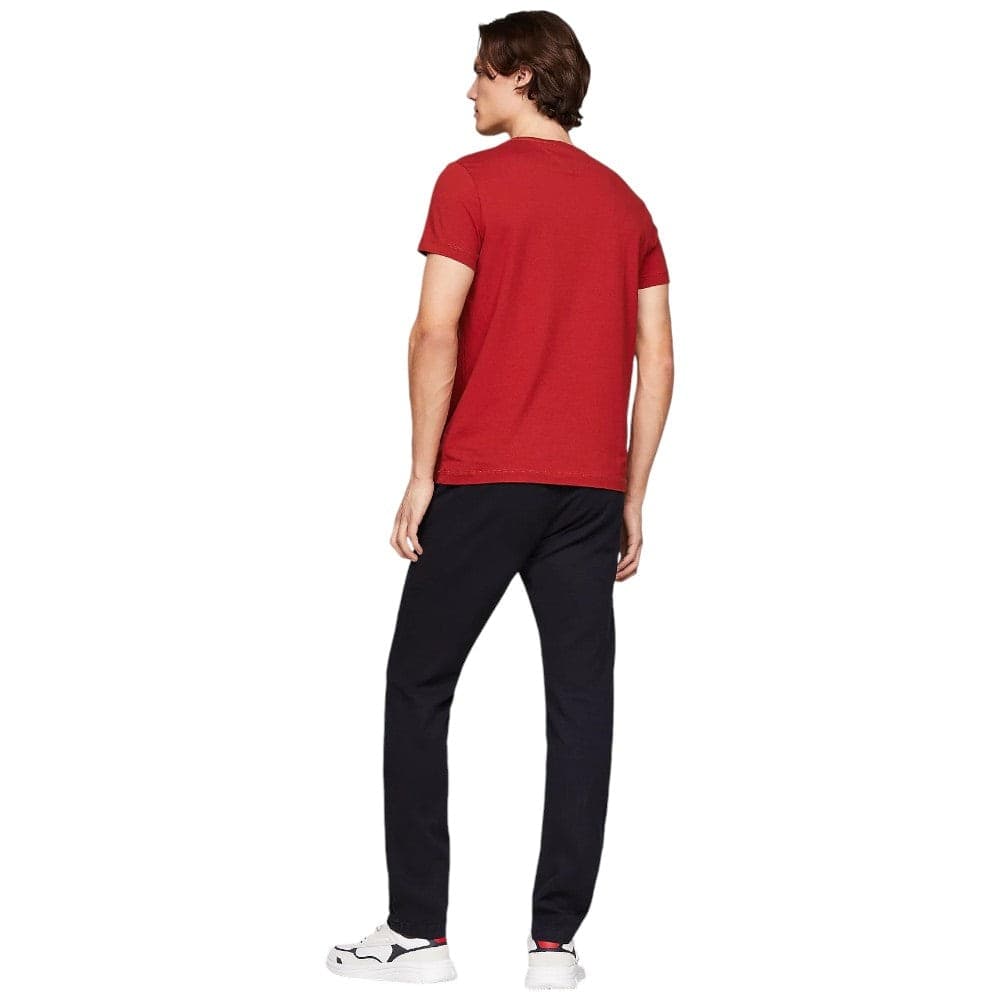 Tommy Hilfiger t-shirt slim dark magma MW0MW10800 T-shirt Tommy Hilfiger