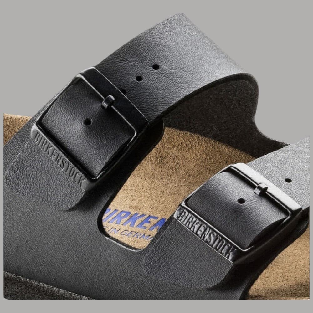 Ciabatte Birkenstock Arizona SFB nere unisex 551253 Ciabatte Birkenstock