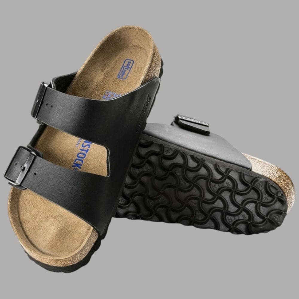 Ciabatte Birkenstock Arizona SFB nere unisex 551253 Ciabatte Birkenstock