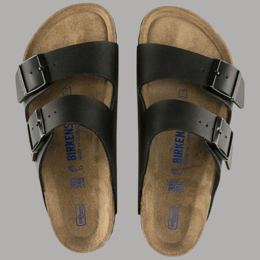 Ciabatte Birkenstock Arizona SFB nere unisex 551253 Ciabatte Birkenstock