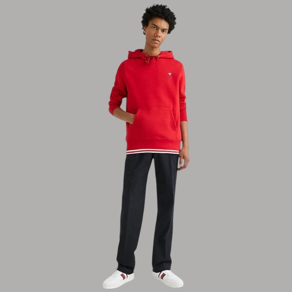 Tommy Hilfiger sneakers da uomo premium in pelle con suola in gomma naturale - 6