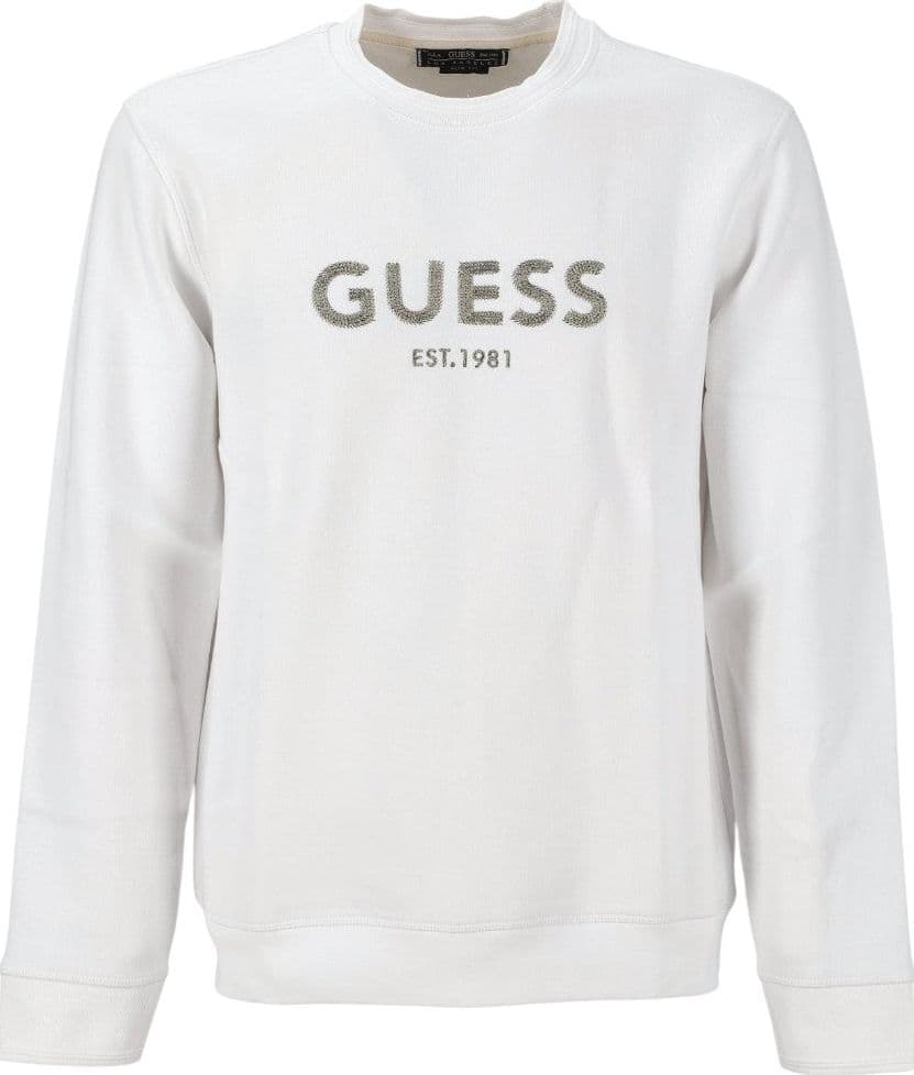Guess felpa bianca logo box art. M4BQ23 K9Z21 G011