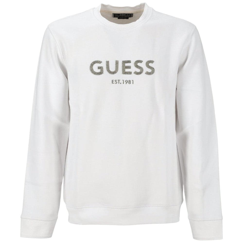 Guess felpa bianca logo box art. M4BQ23 K9Z21 G011 - 3
