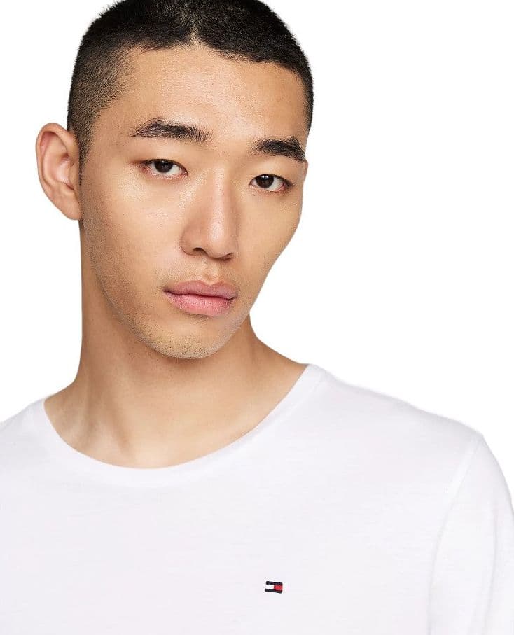 Tommy Hilfiger pack 3 t-shirt manica lunga bianca nero grigia UM0UM03378 T-shirt Tommy Hilfiger