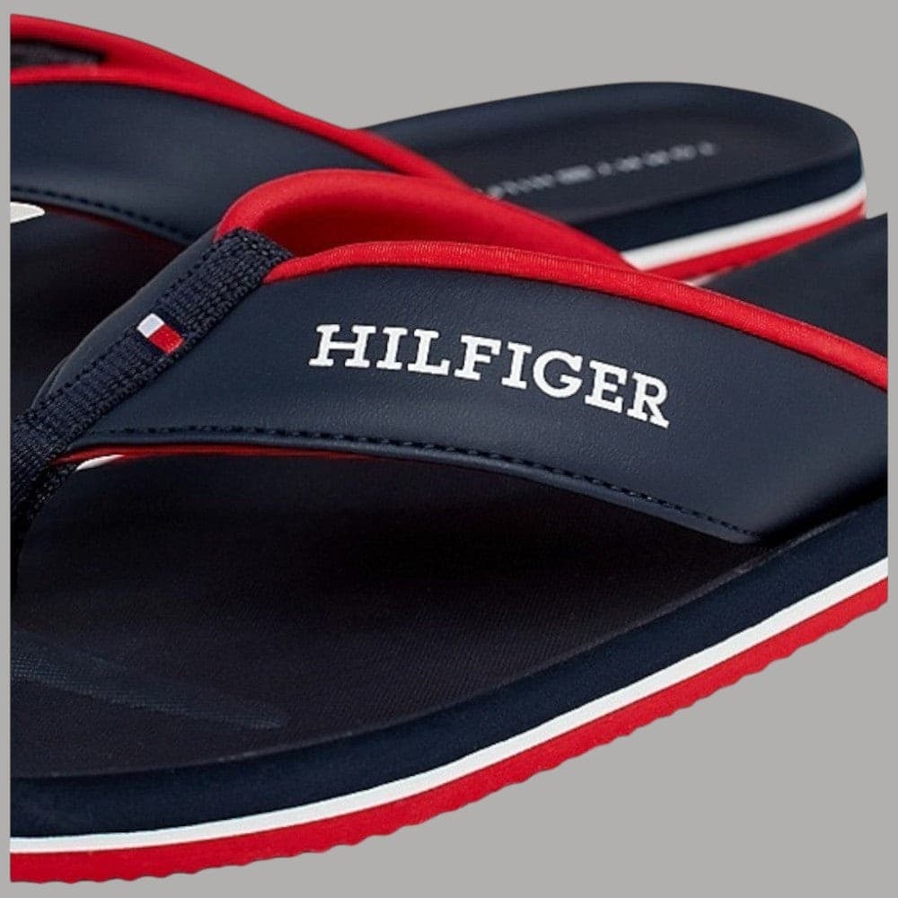 Tommy Hilfiger infradito blu Comfort Hilfiger Beach FM0FM05029 Infradito Tommy Hilfiger