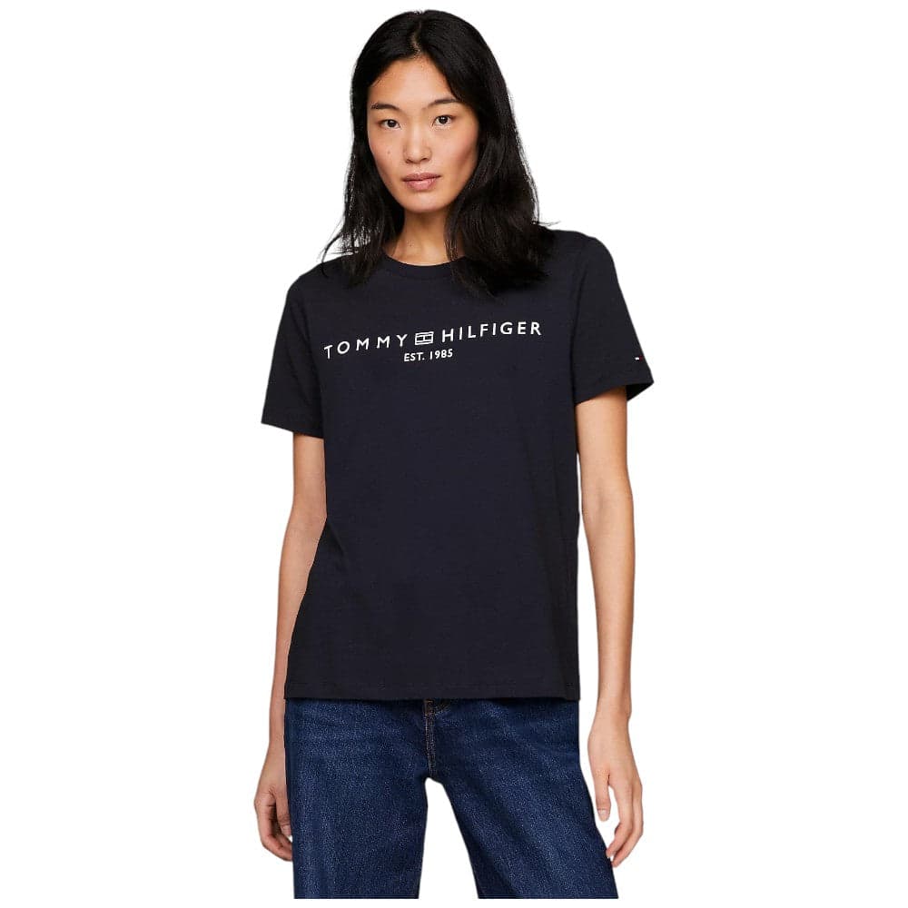 Tommy Hilfiger donna t-shirt blu WW0WW40276 - 6