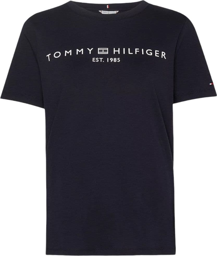 Tommy Hilfiger donna t-shirt blu WW0WW40276 T-shirt Tommy Hilfiger