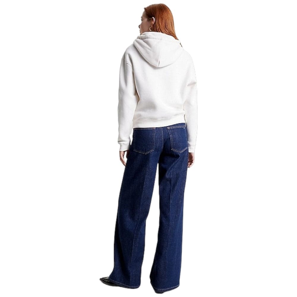 Tommy Hilfiger felpa bianca donna WW0WW39800 Felpe Tommy Hilfiger