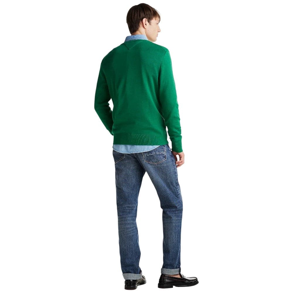 Tommy Hilfiger maglioncino verde MW0MW39999L4F - 5