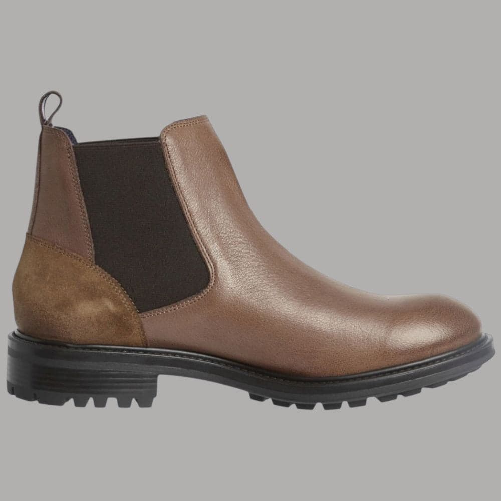 Stivaletti in Pelle Chelsea Boot Uomo Tommy Hilfiger Marroni in Stivali Prodotti di Classe - Nocera Superiore, commercioVirtuoso.it