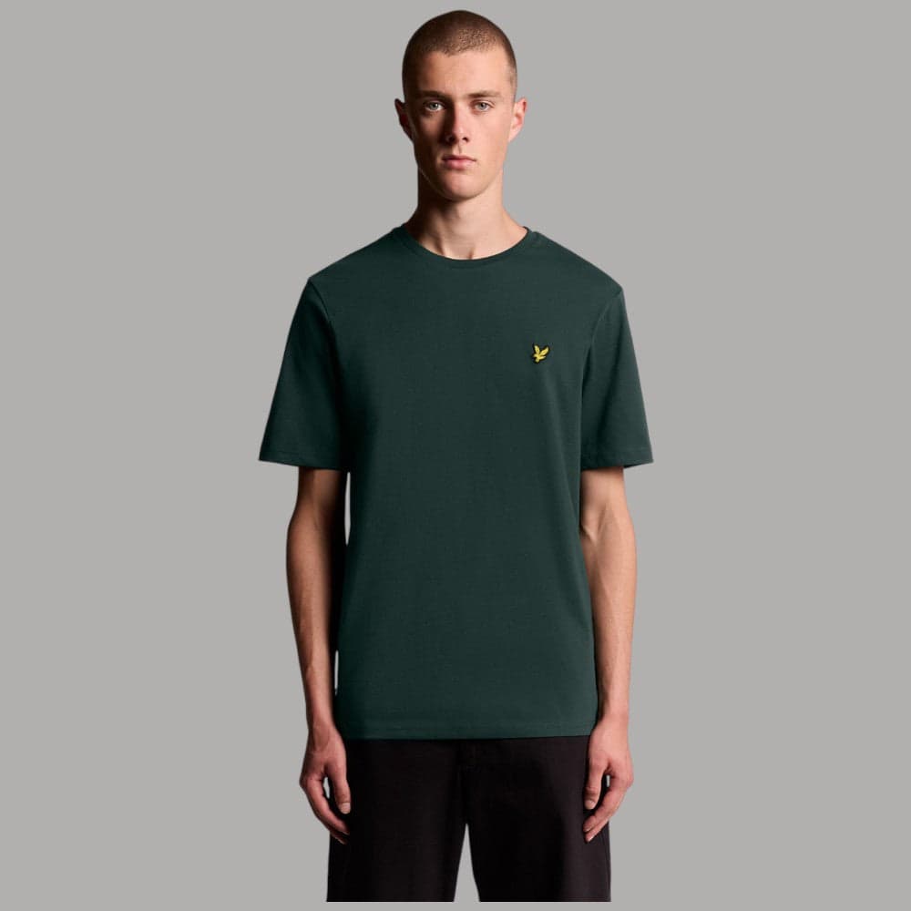 T-shirt Lyle & Scott Uomo Cotone con Logo Iconico Aquila - 56