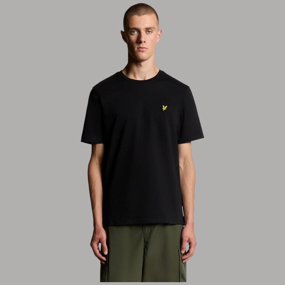 T-shirt Lyle & Scott Uomo Cotone con Logo Iconico Aquila in T-shirt Prodotti di Classe - Nocera Superiore, commercioVirtuoso.it