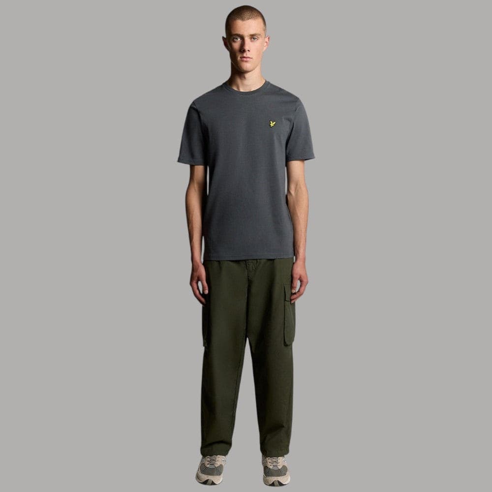 T-shirt Lyle & Scott Uomo Cotone con Logo Iconico Aquila in T-shirt Prodotti di Classe - Nocera Superiore, commercioVirtuoso.it