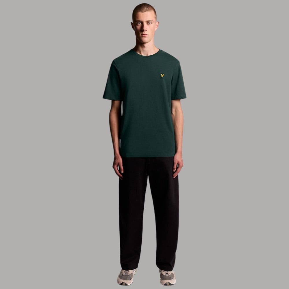 T-shirt Lyle & Scott Uomo Cotone con Logo Iconico Aquila - 29