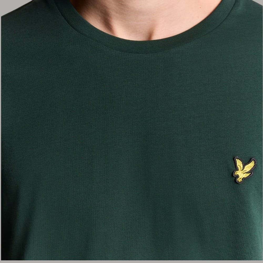 T-shirt Lyle & Scott Uomo Cotone con Logo Iconico Aquila - 30
