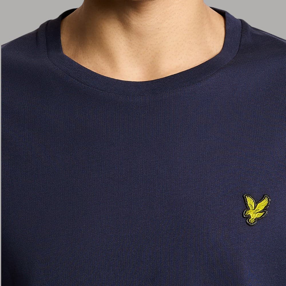 T-shirt Lyle & Scott Uomo Cotone con Logo Iconico Aquila in T-shirt Prodotti di Classe - Nocera Superiore, commercioVirtuoso.it