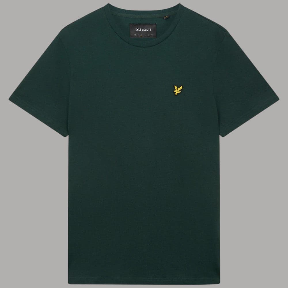 T-shirt Lyle & Scott Uomo Cotone con Logo Iconico Aquila - 32