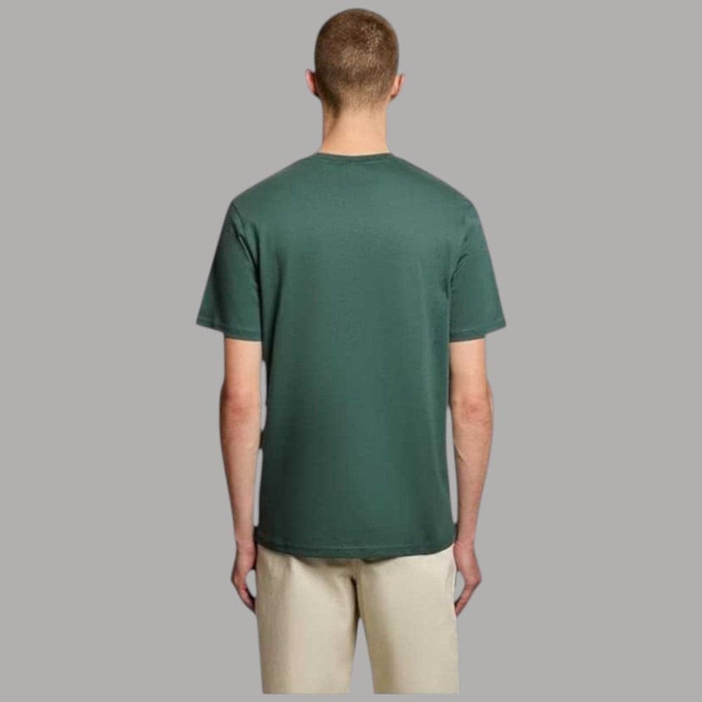 T-shirt Lyle & Scott Uomo Cotone con Logo Iconico Aquila - 34
