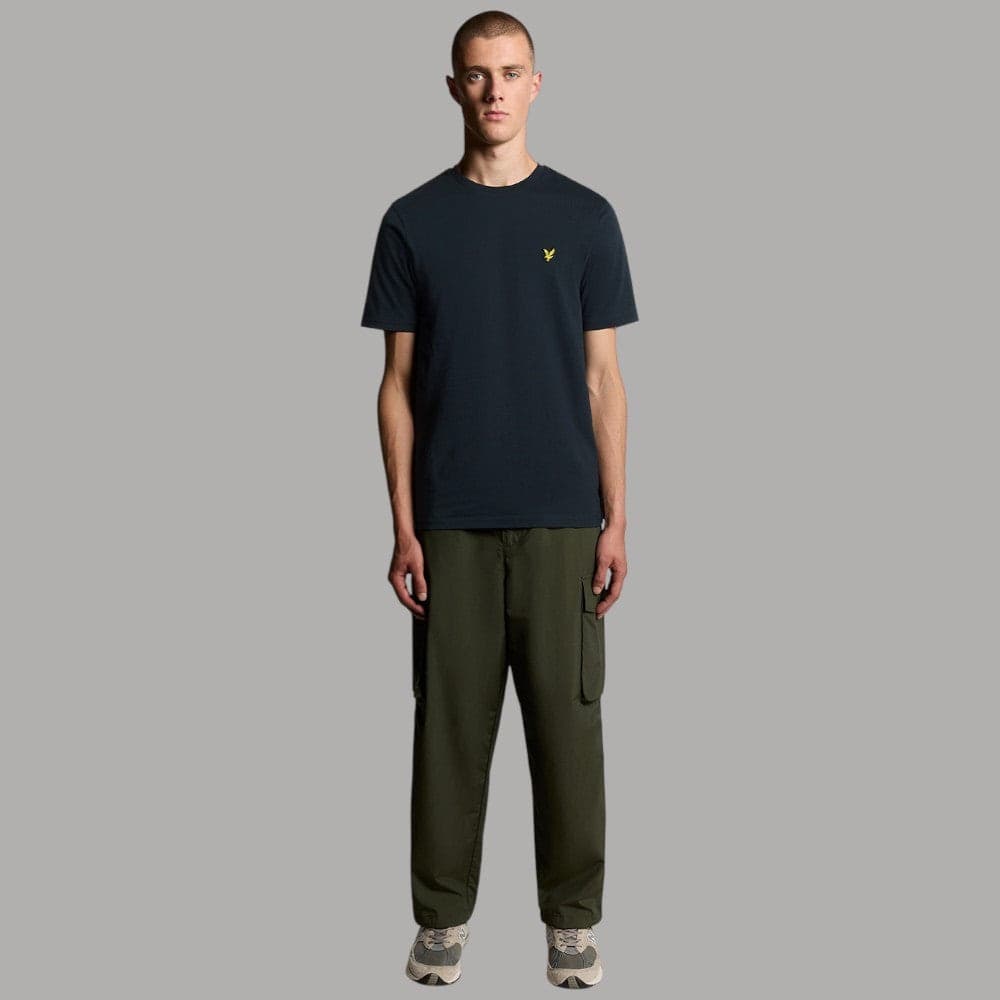 T-shirt Lyle & Scott Uomo Cotone con Logo Iconico Aquila - 40