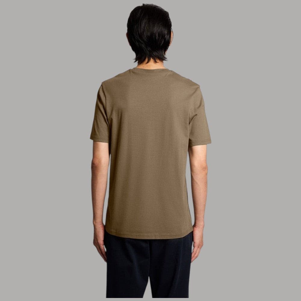 T-shirt Lyle & Scott Uomo Cotone con Logo Iconico Aquila - 45