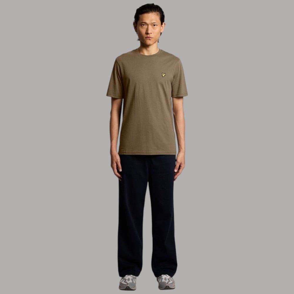 T-shirt Lyle & Scott Uomo Cotone con Logo Iconico Aquila - 46