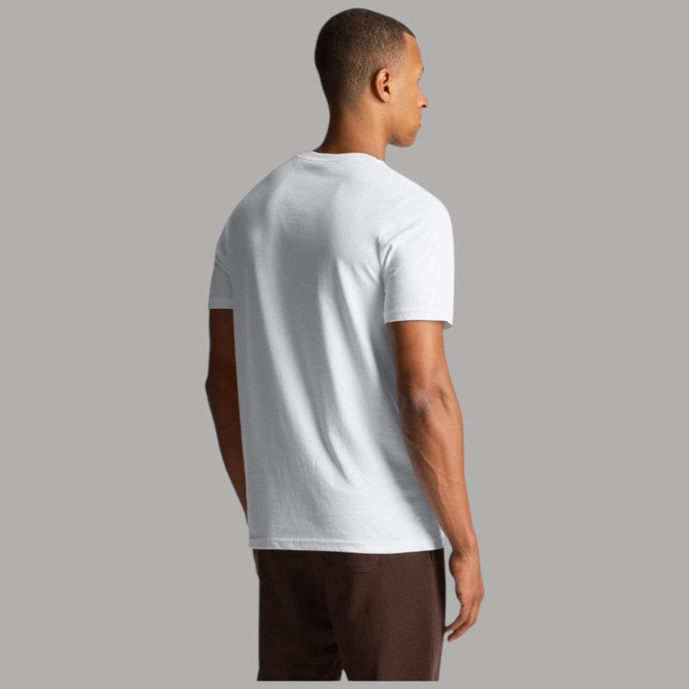 T-shirt Lyle & Scott Uomo Cotone con Logo Iconico Aquila in T-shirt Prodotti di Classe - Nocera Superiore, commercioVirtuoso.it