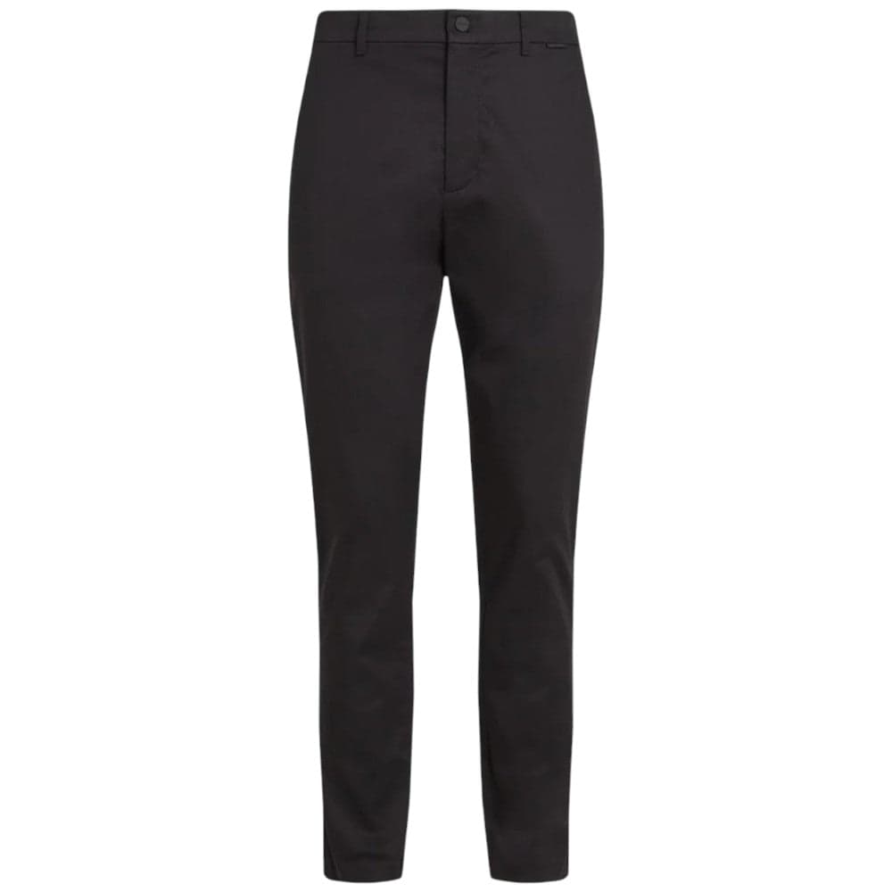 Calvin Klein pantalone nero sateen stretch tapered K10K113423BEH - 3