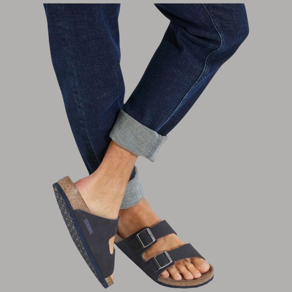 Birkenstock Arizona Desert dust indigo blue vegan 1023150 Ciabatte Birkenstock