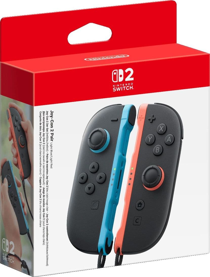 Switch 2 Joy-Con Coppia Controller Blu / Rosso - 6