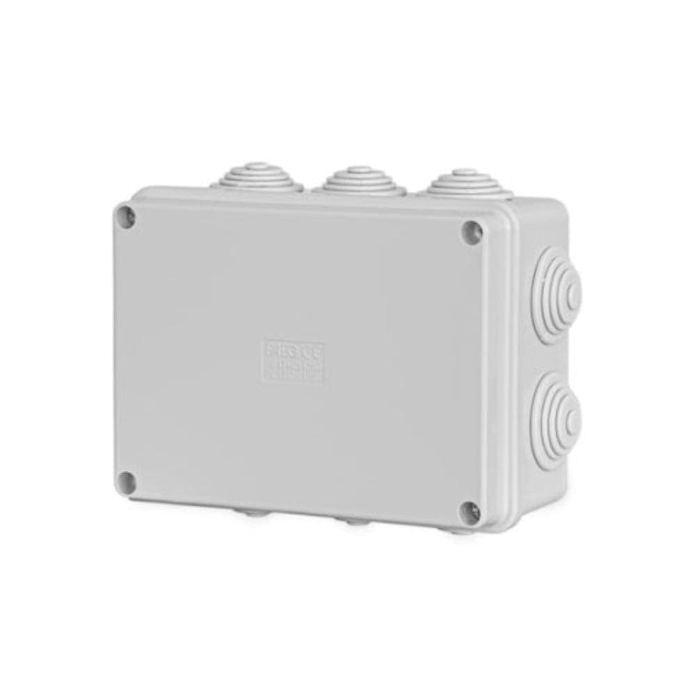 SCATOLA PASSACAVI COPERCHIO A VITE IP55 190X140X70