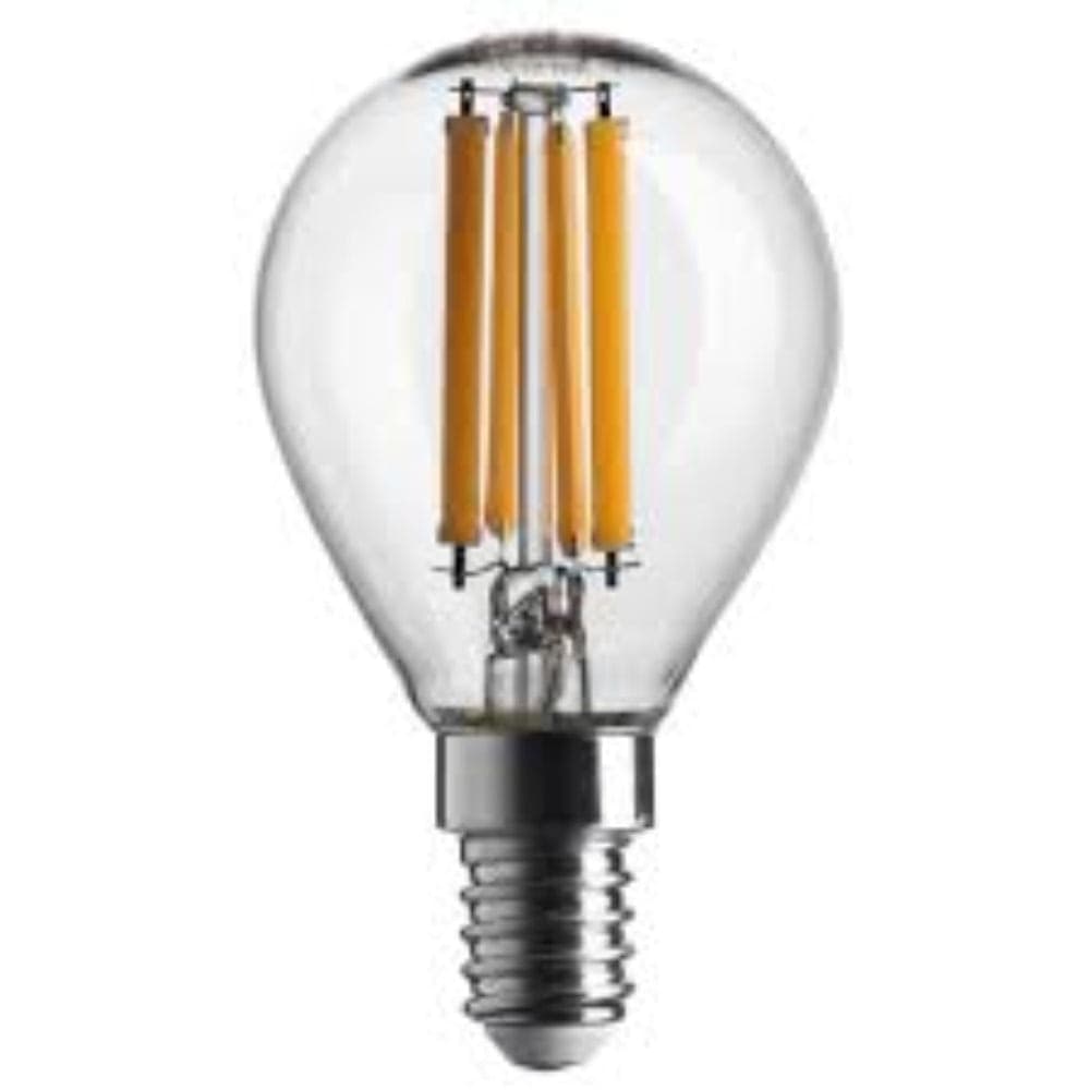 FIL.4,5W E14 4000K G45 470LM TRASPARENTE