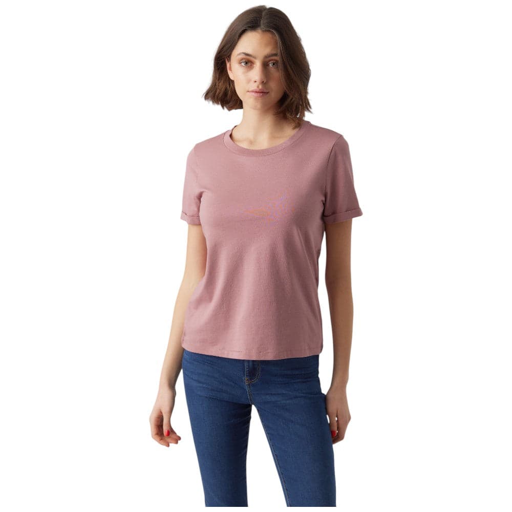 Vero Moda t-shirt rosa antico Paula 10243889 - 6