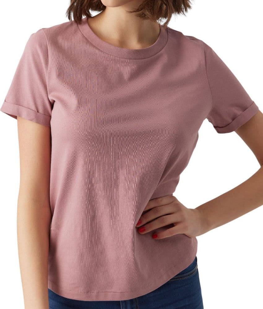 Vero Moda t-shirt rosa antico Paula 10243889 T-shirt Vero Moda