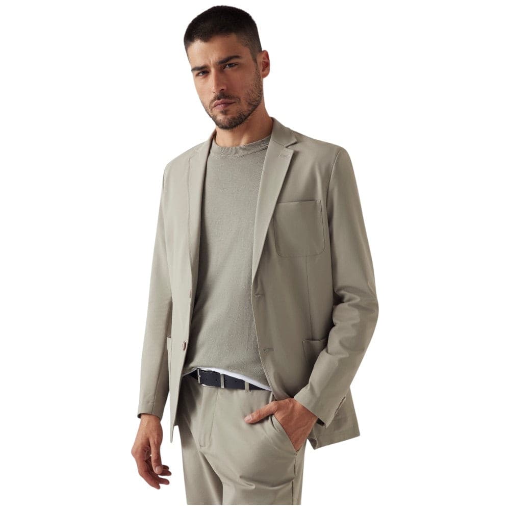 Guess giacca tortora blazer monopetto Tyron M5RN09 WGUP2 A90N