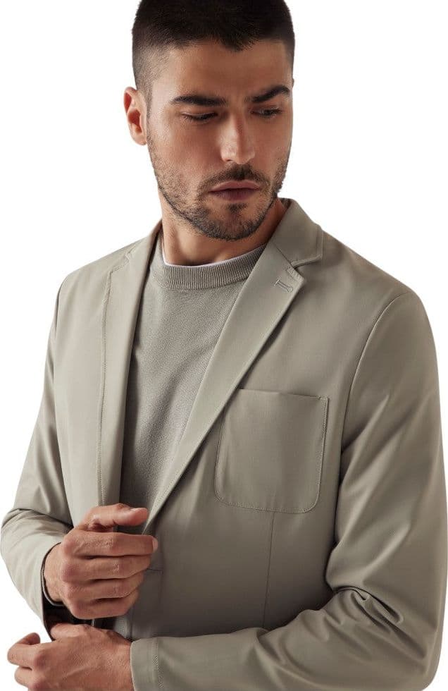 Guess giacca tortora blazer monopetto Tyron M5RN09 WGUP2 A90N Giacche Guess