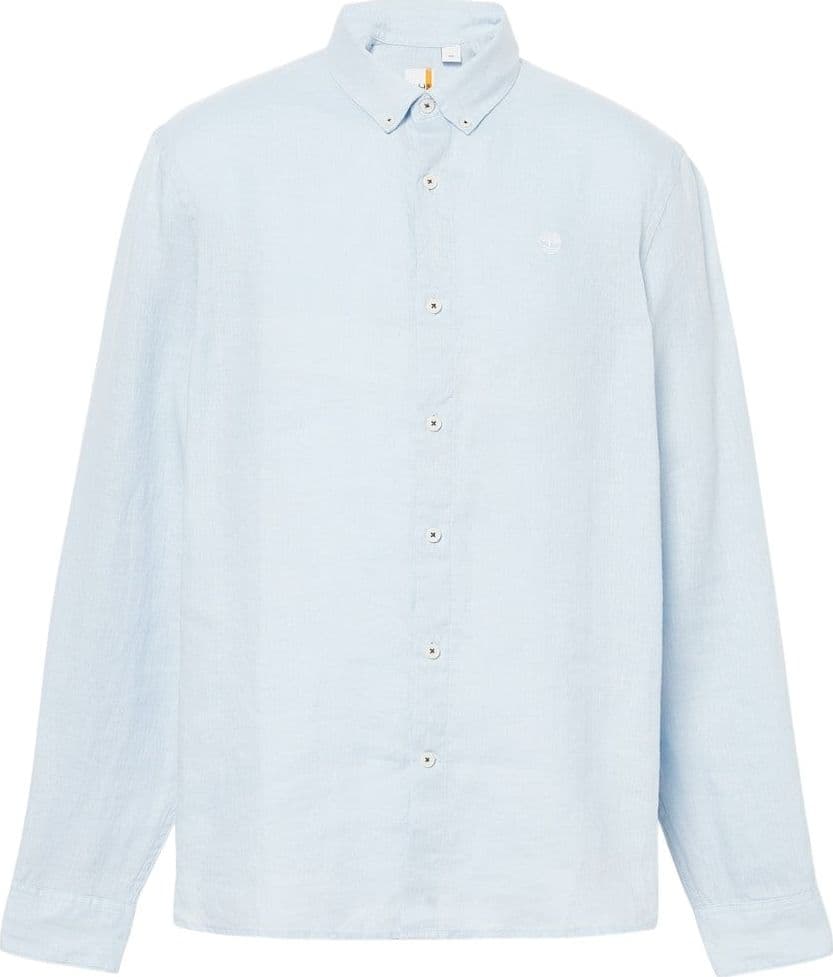 Timberland camicia di lino celeste Mill Brook TB0A2DC3940 - 5