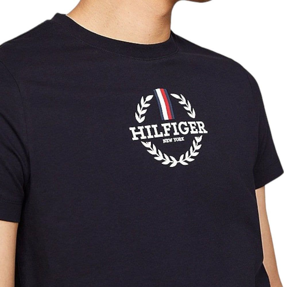 Tommy Hilfiger t-shirt blu MW0MW34388 T-shirt Tommy Hilfiger