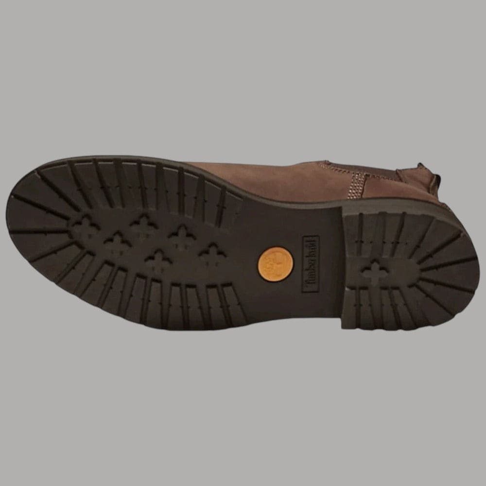 Timberland Stivaletti Donna Hannover Chelsea Nabuk Antimacchia Tacco 3,5 cm Marrone - 8