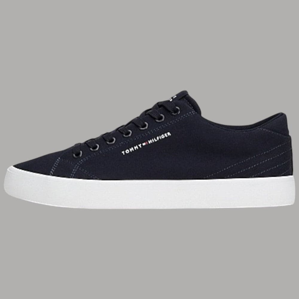 Tommy Hilfiger sneakers blu Vulc Low Canvas FM0FM04882 Sneakers Tommy Hilfiger