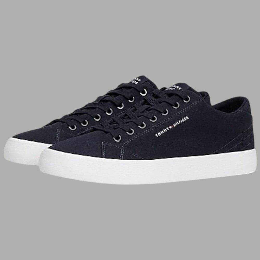 Tommy Hilfiger sneakers blu Vulc Low Canvas FM0FM04882 Sneakers Tommy Hilfiger