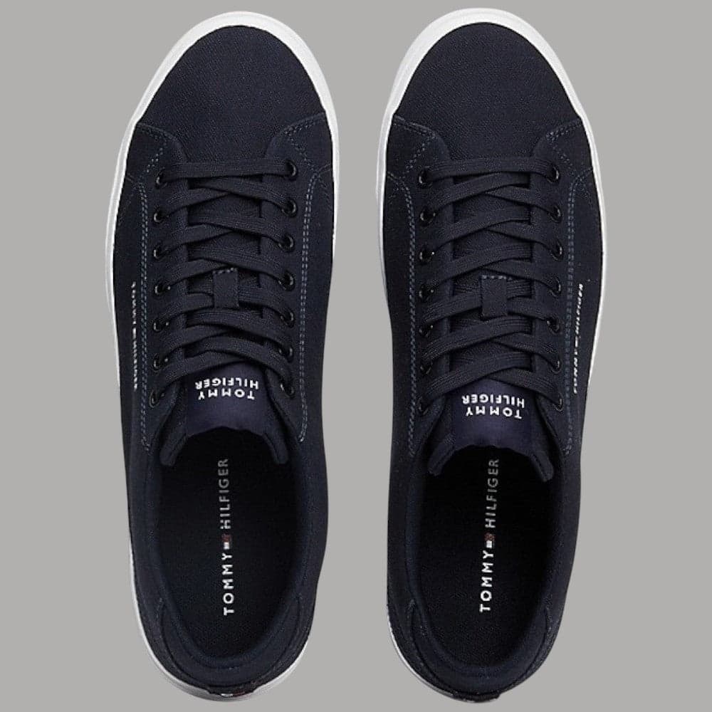 Tommy Hilfiger sneakers blu Vulc Low Canvas FM0FM04882 Sneakers Tommy Hilfiger