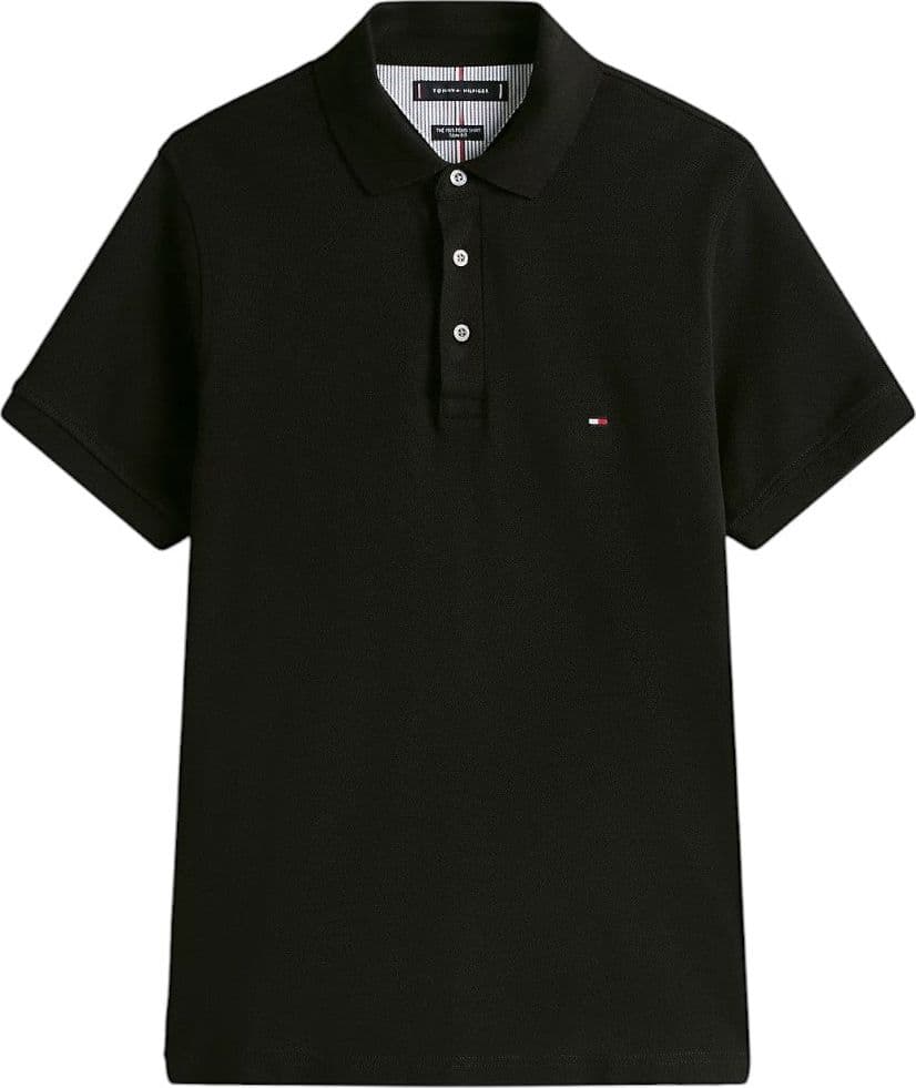 Tommy Hilfiger maglietta polo nera TH 1985 MW0MW17771DW5 - 6