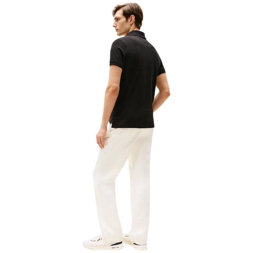 Tommy Hilfiger maglietta polo nera TH 1985 MW0MW17771DW5 T-shirt Tommy Hilfiger
