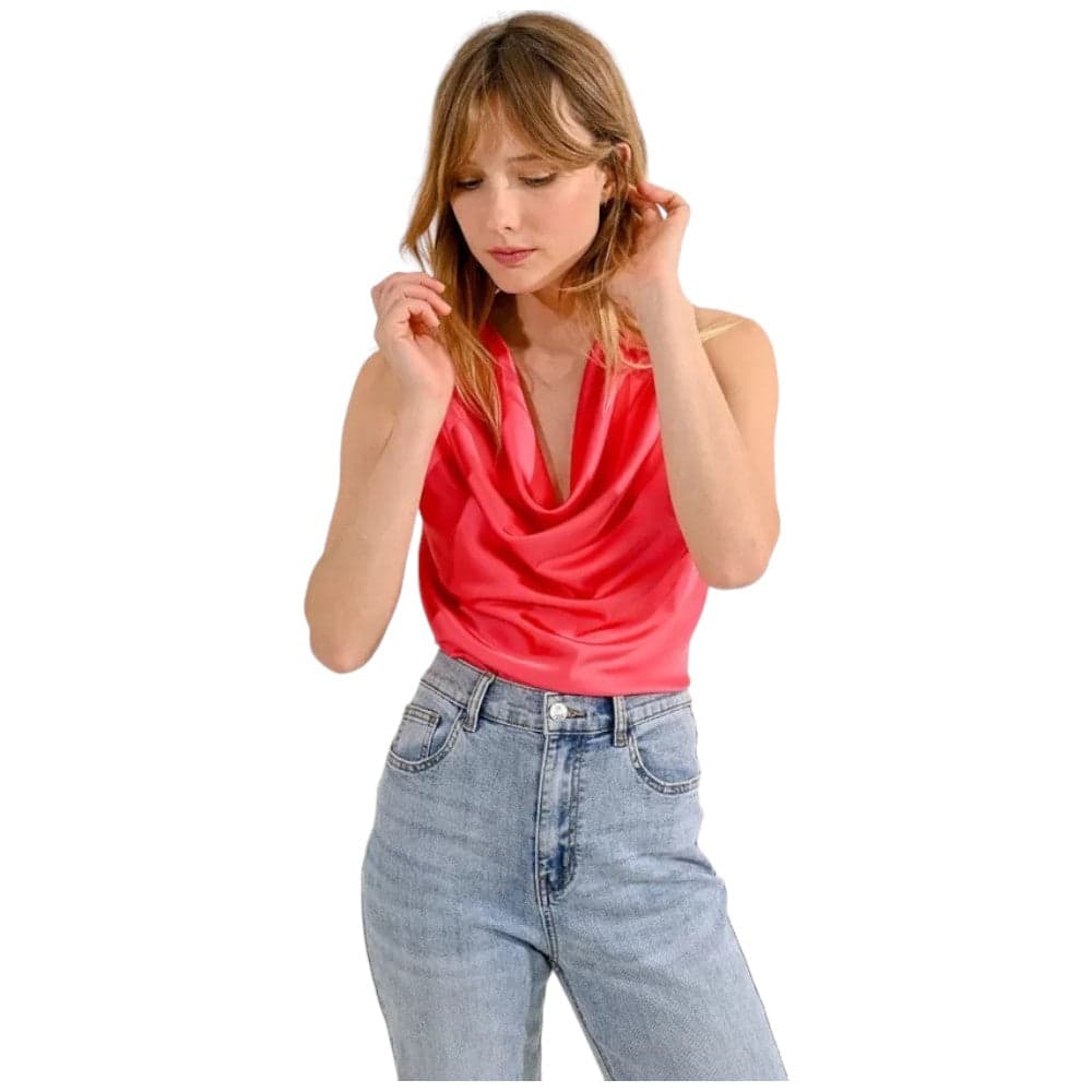 Molly Bracken top corallo MW114CP - 5