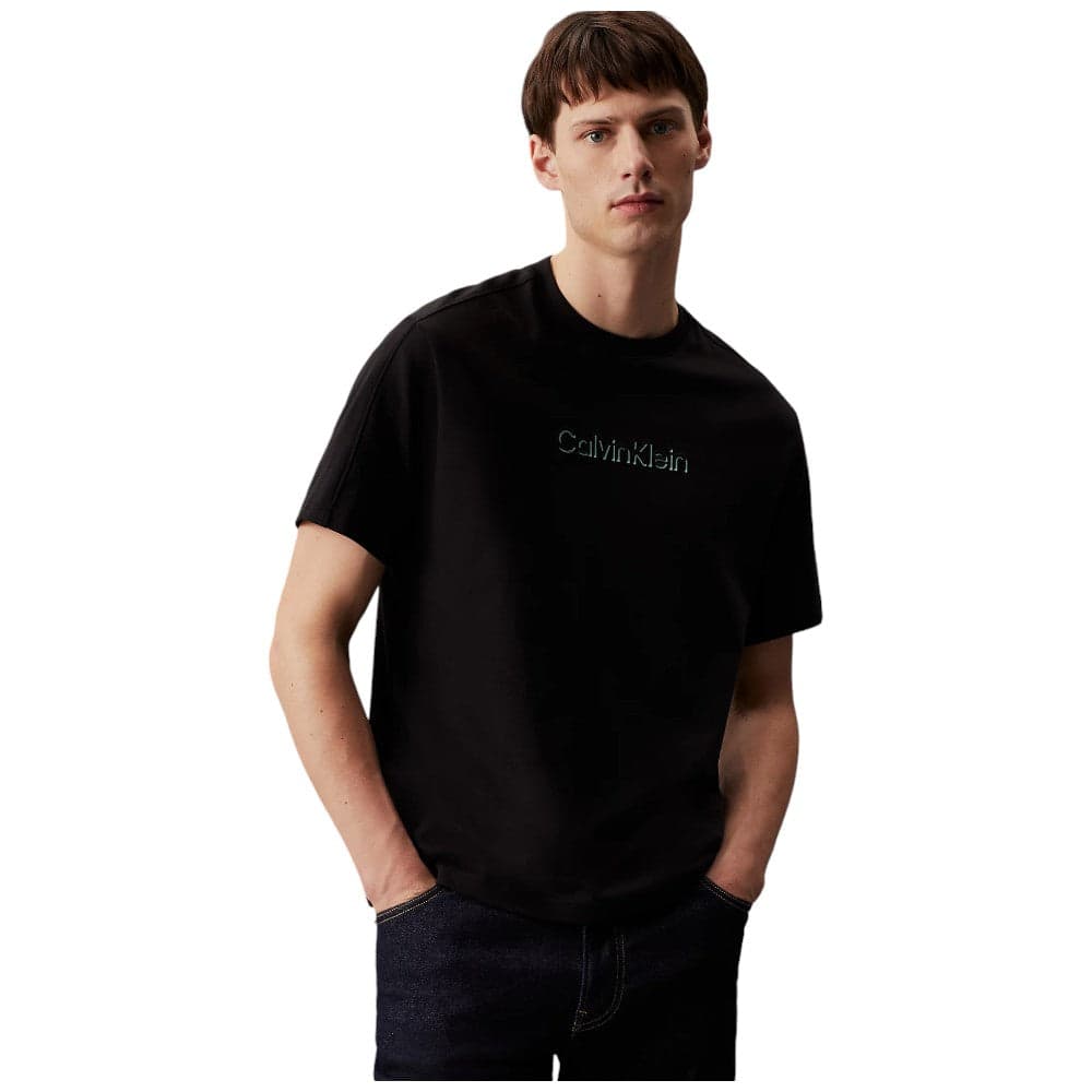 Calvin Klein t-shirt nera K10K113105 - 6