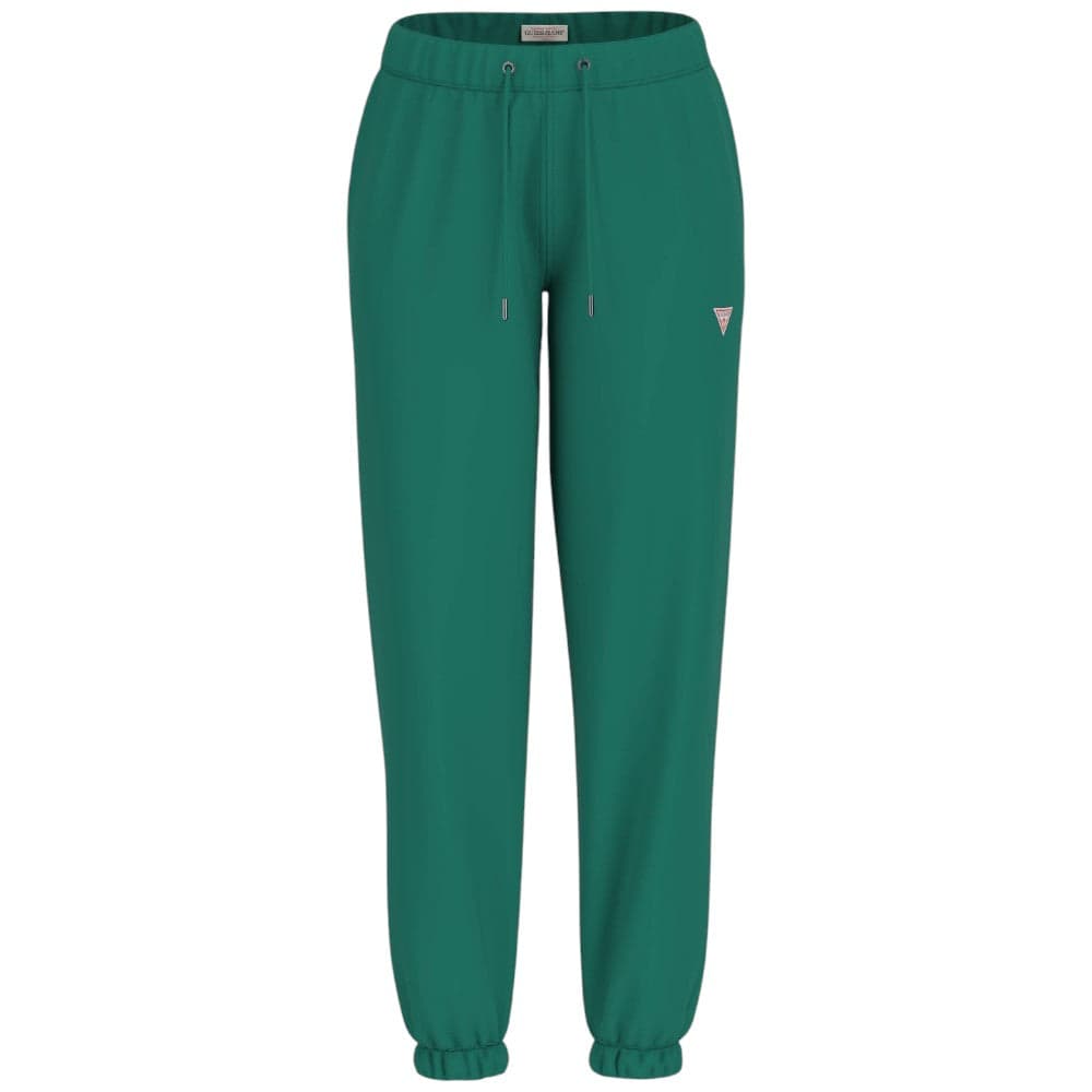 Guess pantalone tuta verde mini triangolo W4YB33KC811G8ET - 3