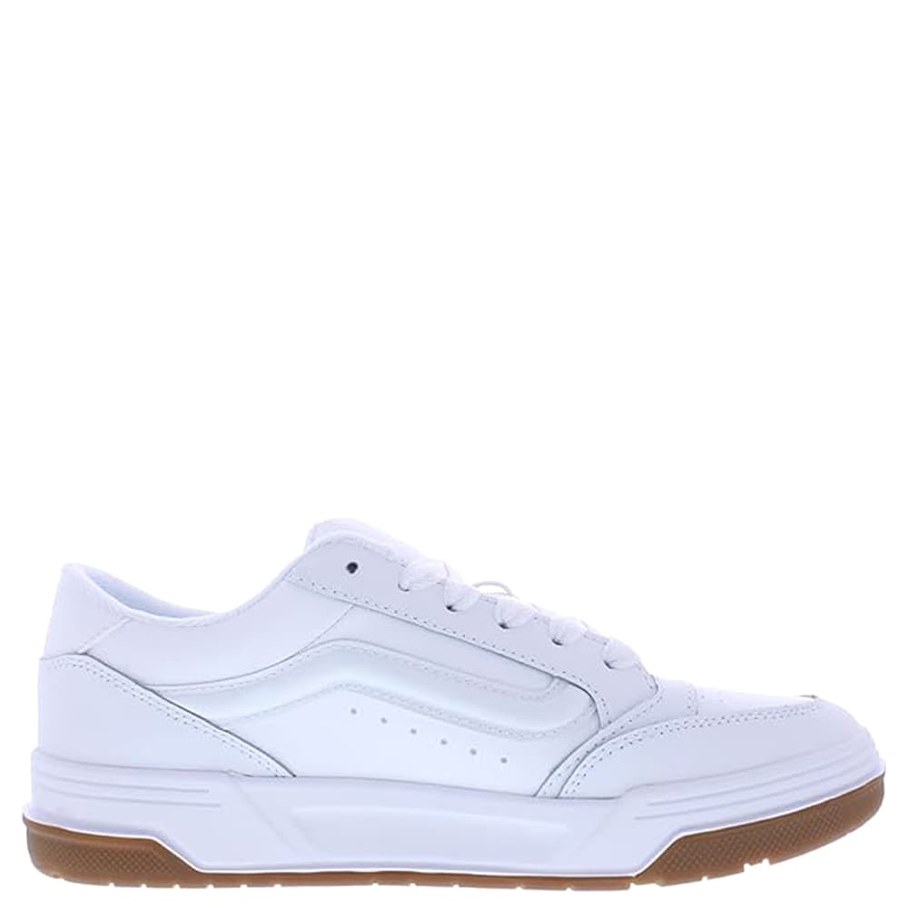 VANS Sneakers Uomo art. Hylane (VN000D1J9DH1) in pelle White/Gun - 3